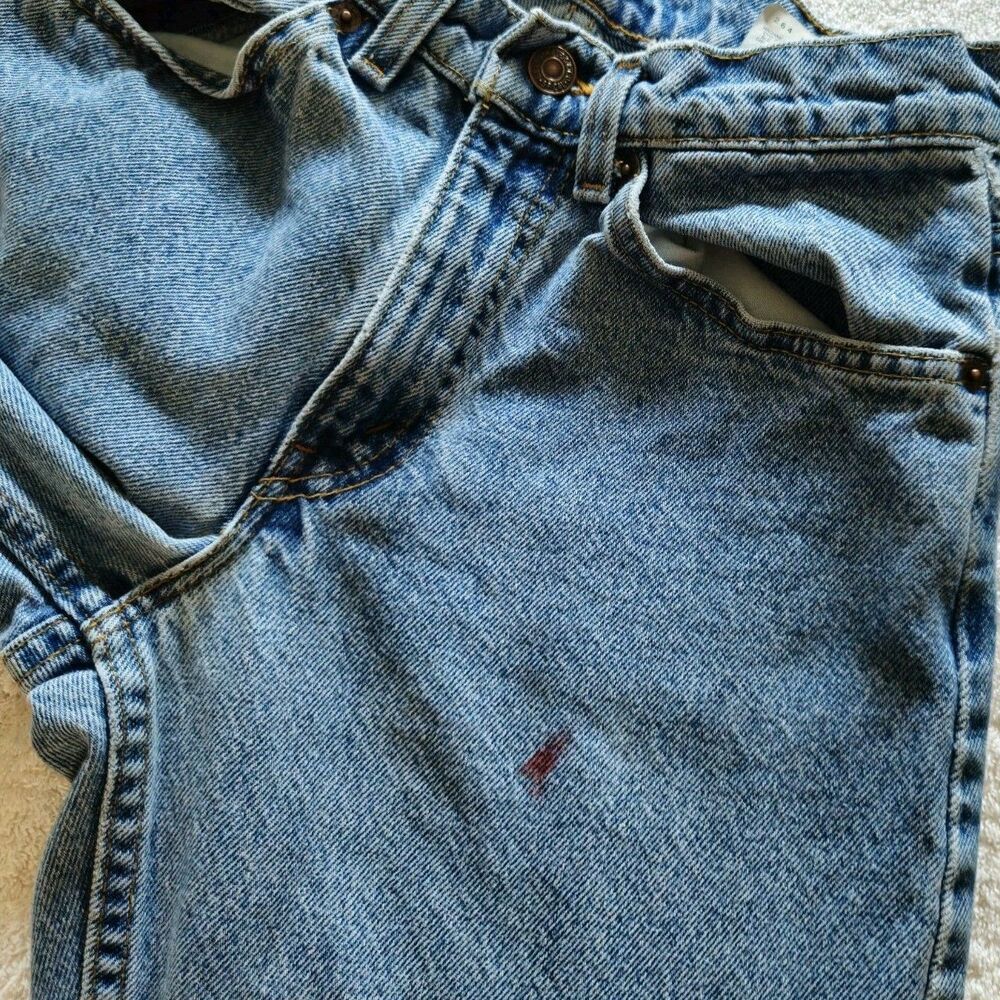 Vintage Levi’s Jeans 562 Loose Fit Student 27 X 28 Actual 24 X 28 Orange Tab USA - Picture 6 of 16